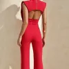 MACACÃO PALA PESPONTADO SOLANGE - VERMELHO