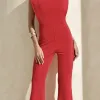 MACACÃO PALA PESPONTADO SOLANGE - VERMELHO