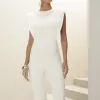MACACÃO PALA PESPONTADO SOLANGE - OFF WHITE
