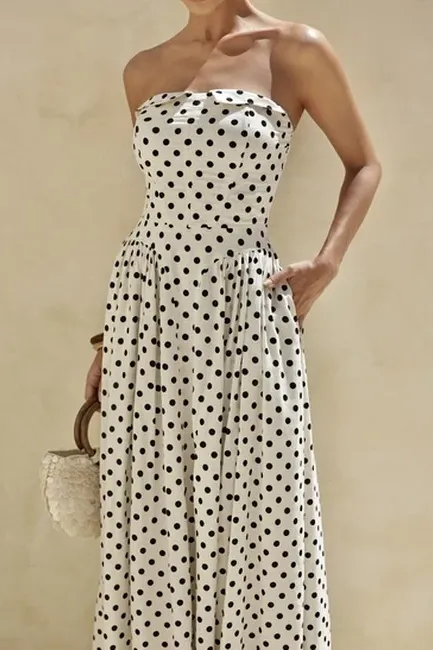 VESTIDO LONGO POÁ JUJU - OFF WHITE